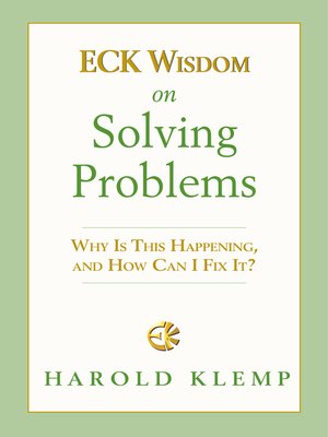 cover image of ECK Wisdom on Solving Problems